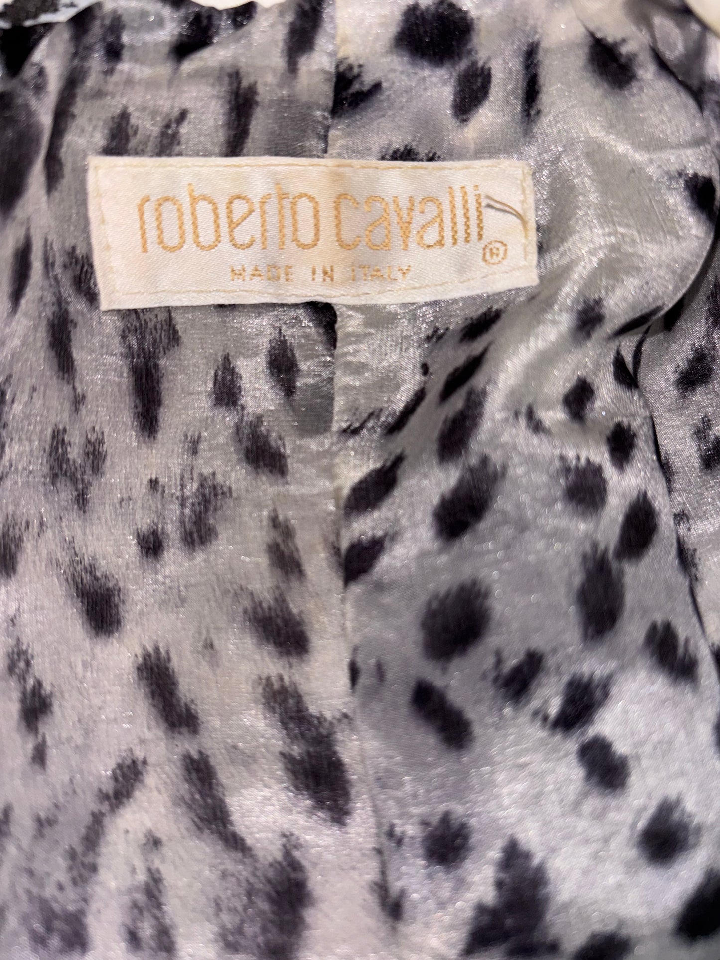 SS2000 runway beaded Roberto Cavalli Jacket