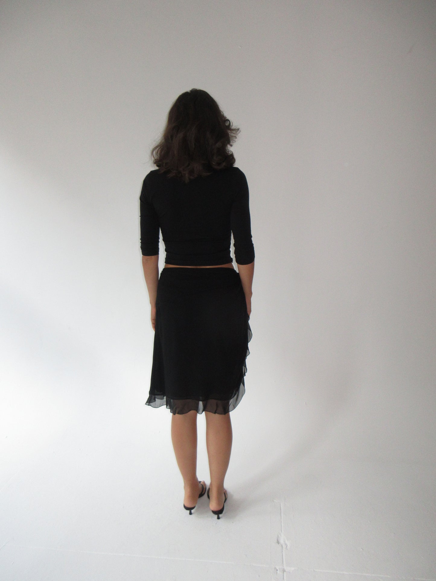 Vintage Valentino silk skirt