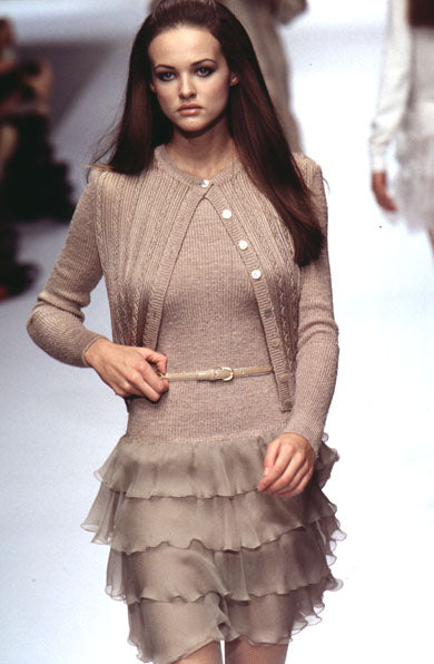 SS1996 Valentino Silk Runway Dress