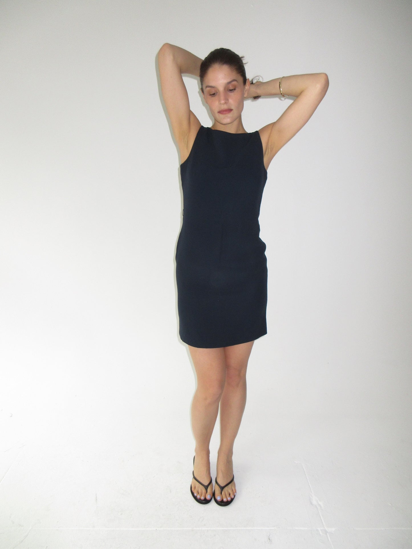 Gucci By Tom Ford Navy Dress