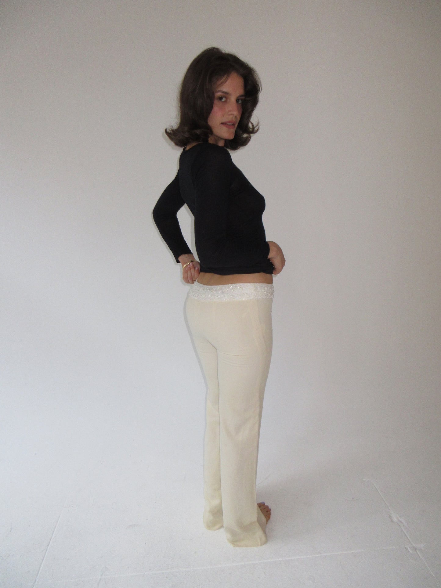 Vintage Valentino beaded pants
