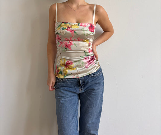 SS1999 Dolce & Gabbana floral top