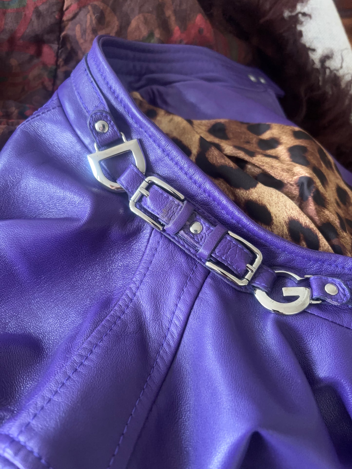 Vintage Dolce & Gabbana leather jacket