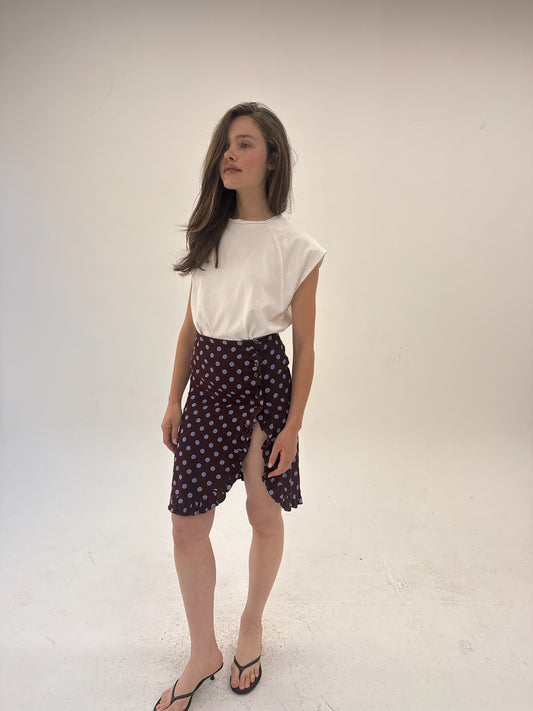 Vintage Prada silk skirt