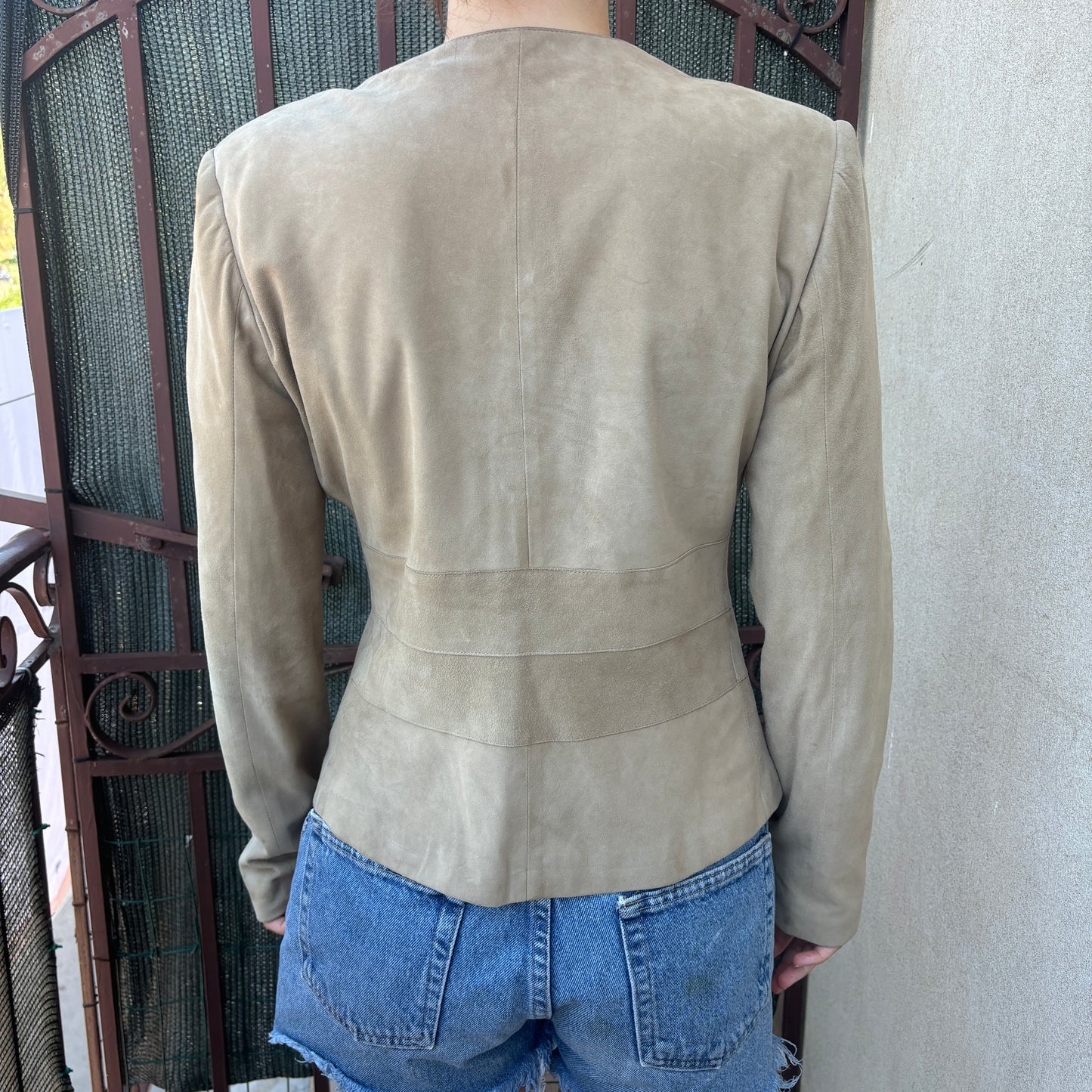 Valentino Suede Jacket