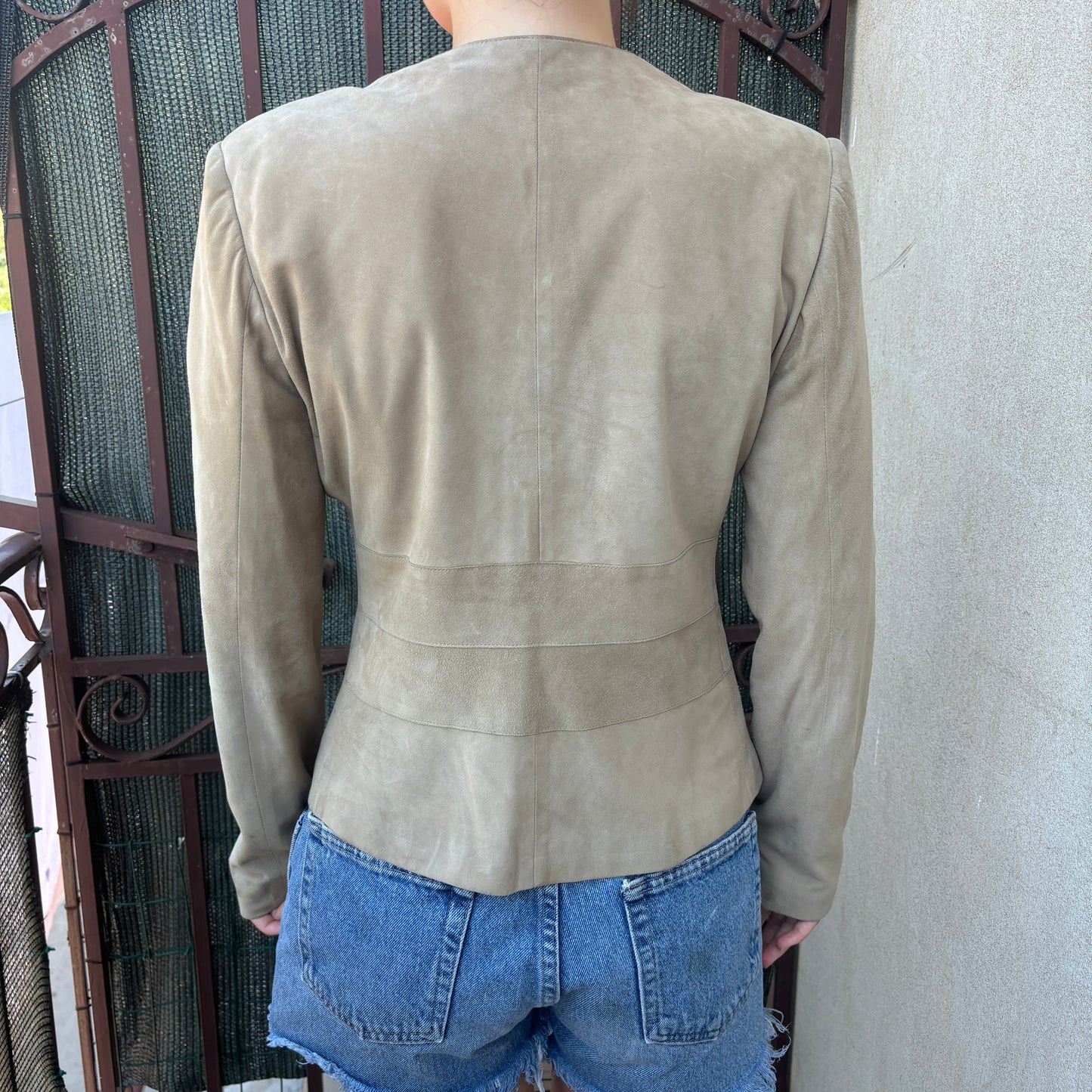 Valentino Suede Jacket