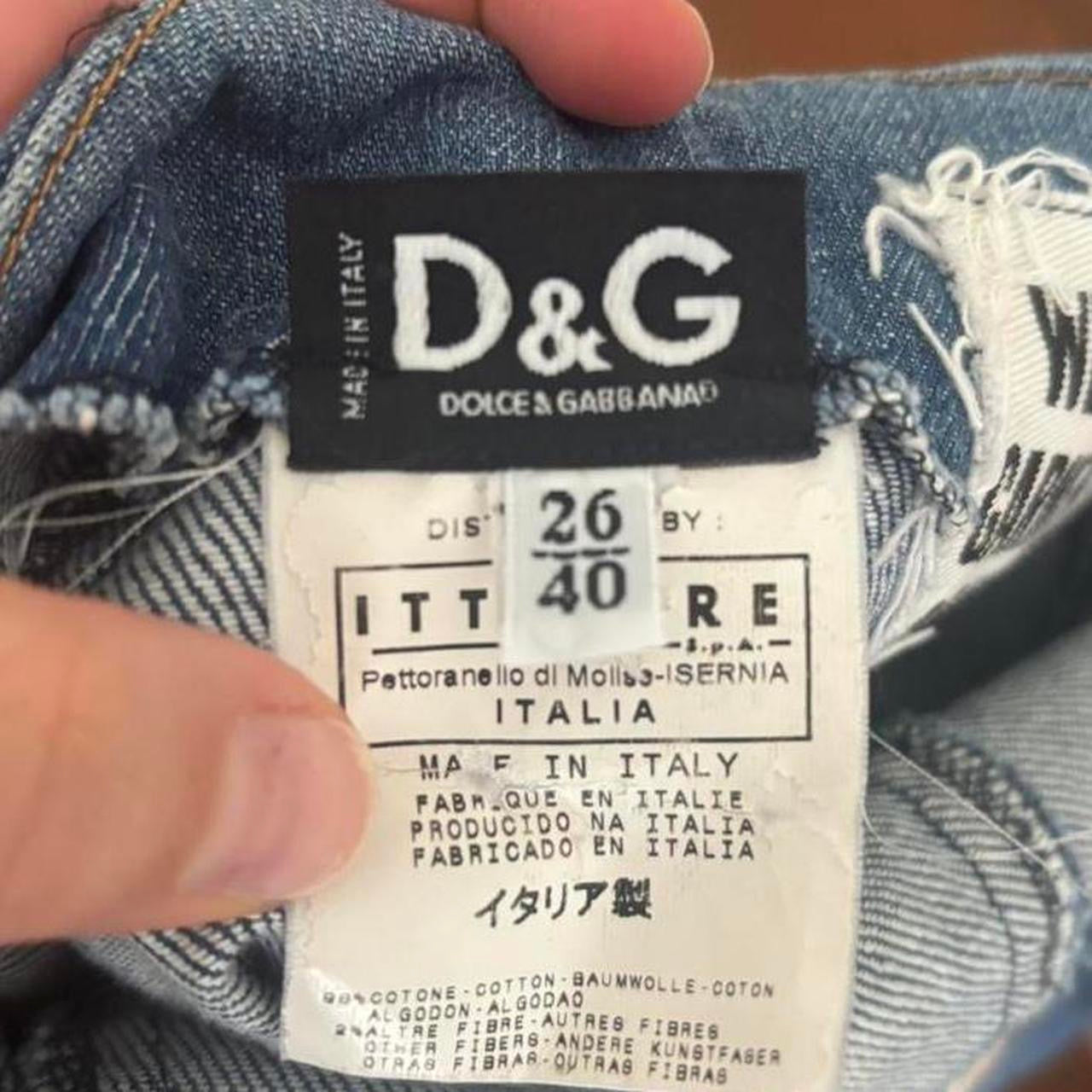 Vintage D&G Jean Dress