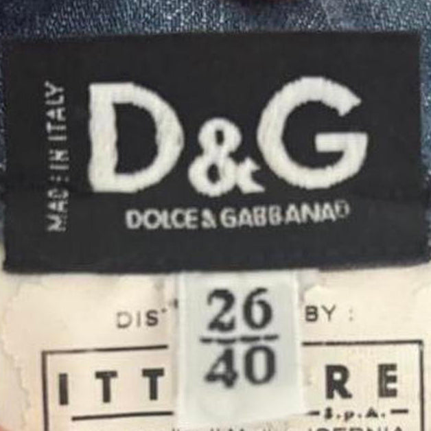 Vintage D&G Jean Dress