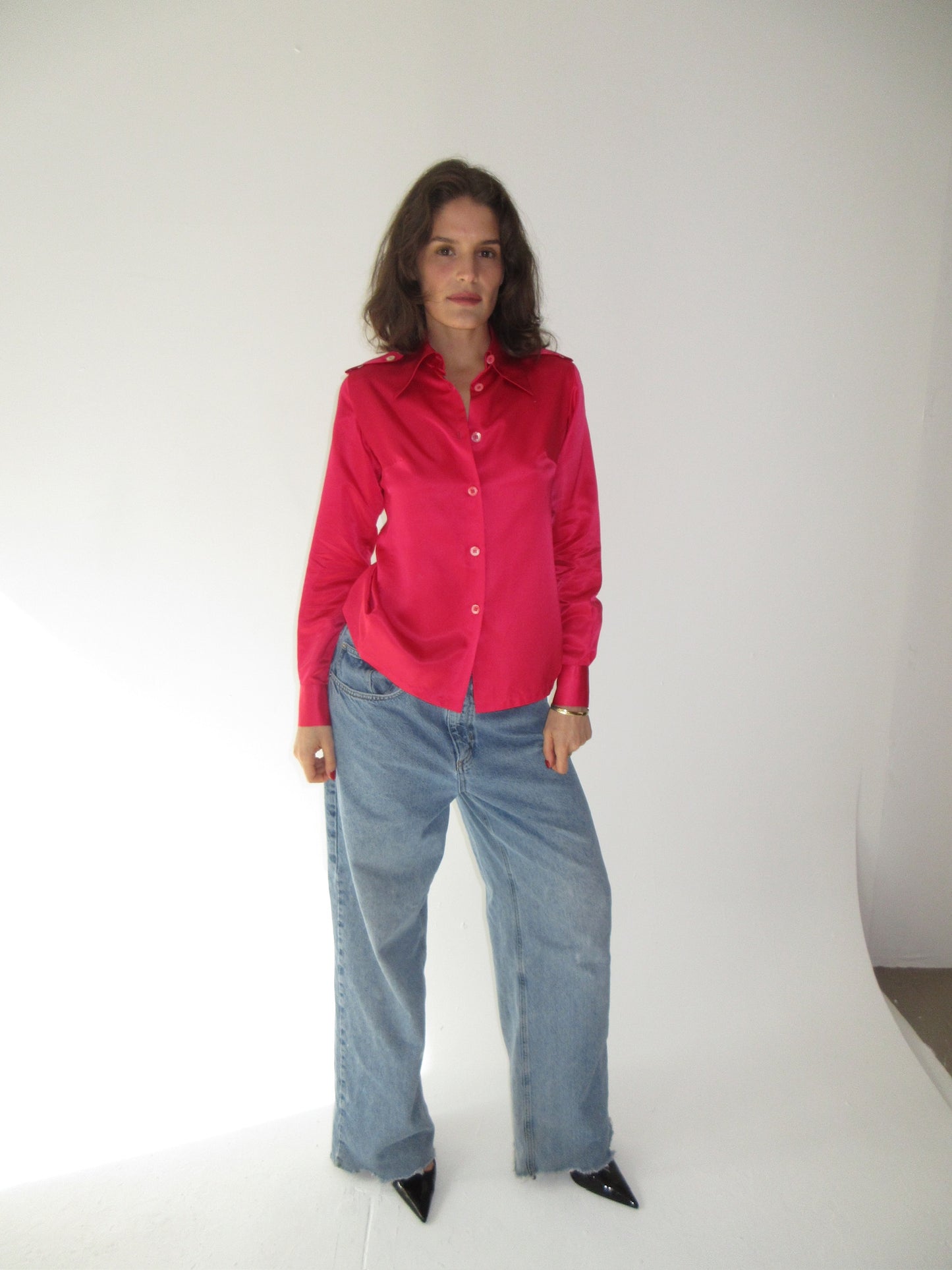 Gucci by Tom Ford silk top