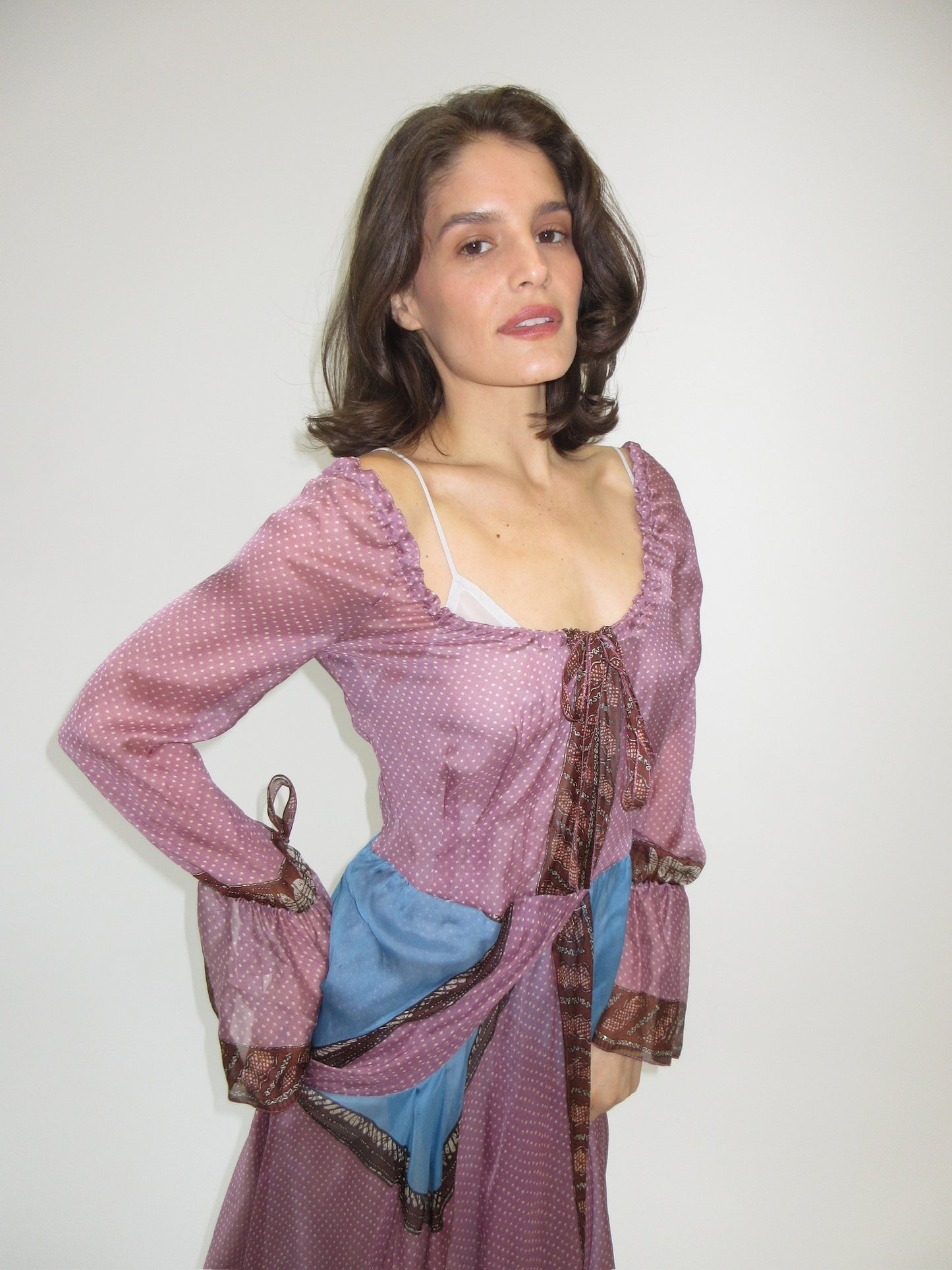 Alberta Ferretti silk dress