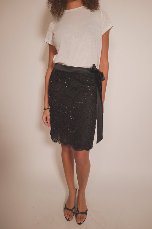 FW2002 Valentino Beaded skirt