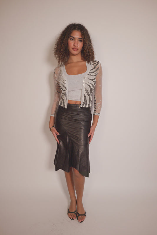 Roberto Cavalli SS1999 runway cardigan