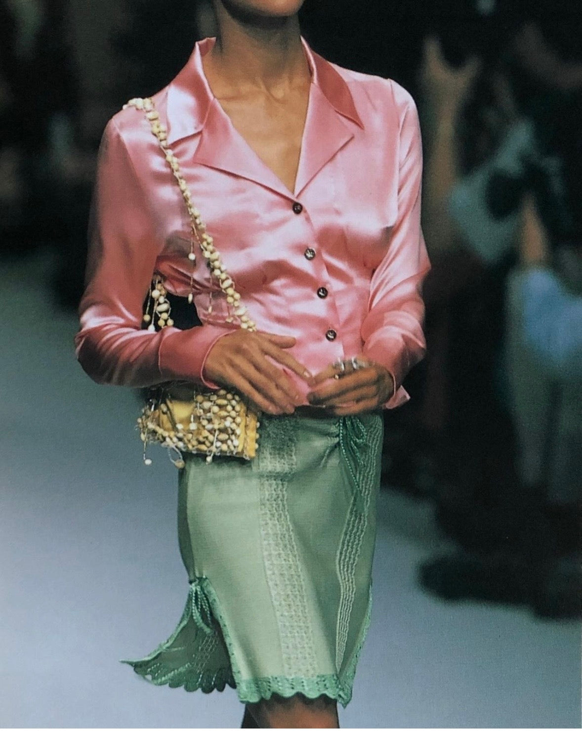 SS1995 Chloé by Karl Lagerfeld runway top