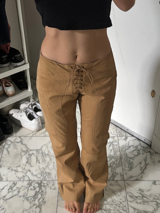 Vintage D&G leather pants