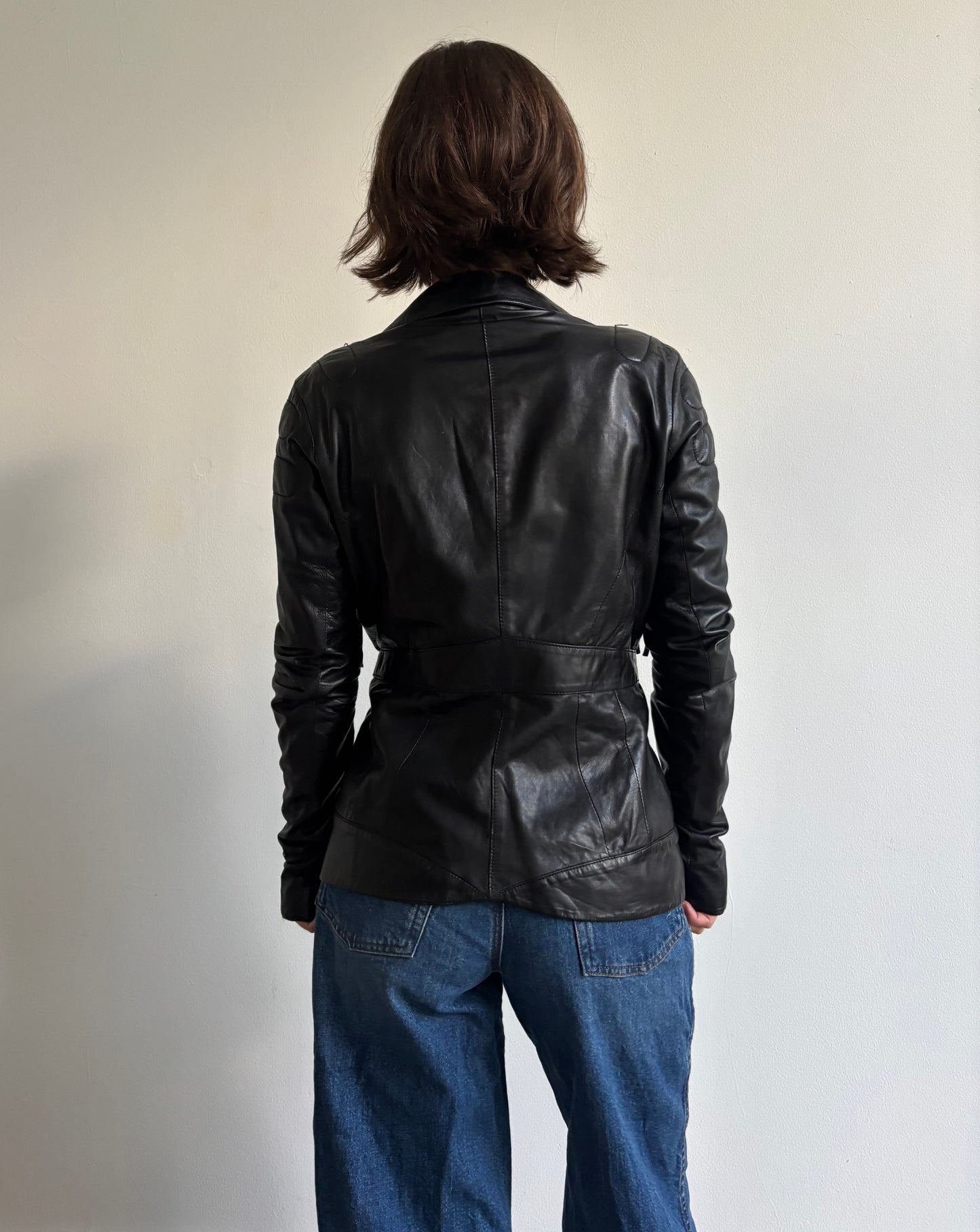 Vintage Roberto Cavalli leather jacket