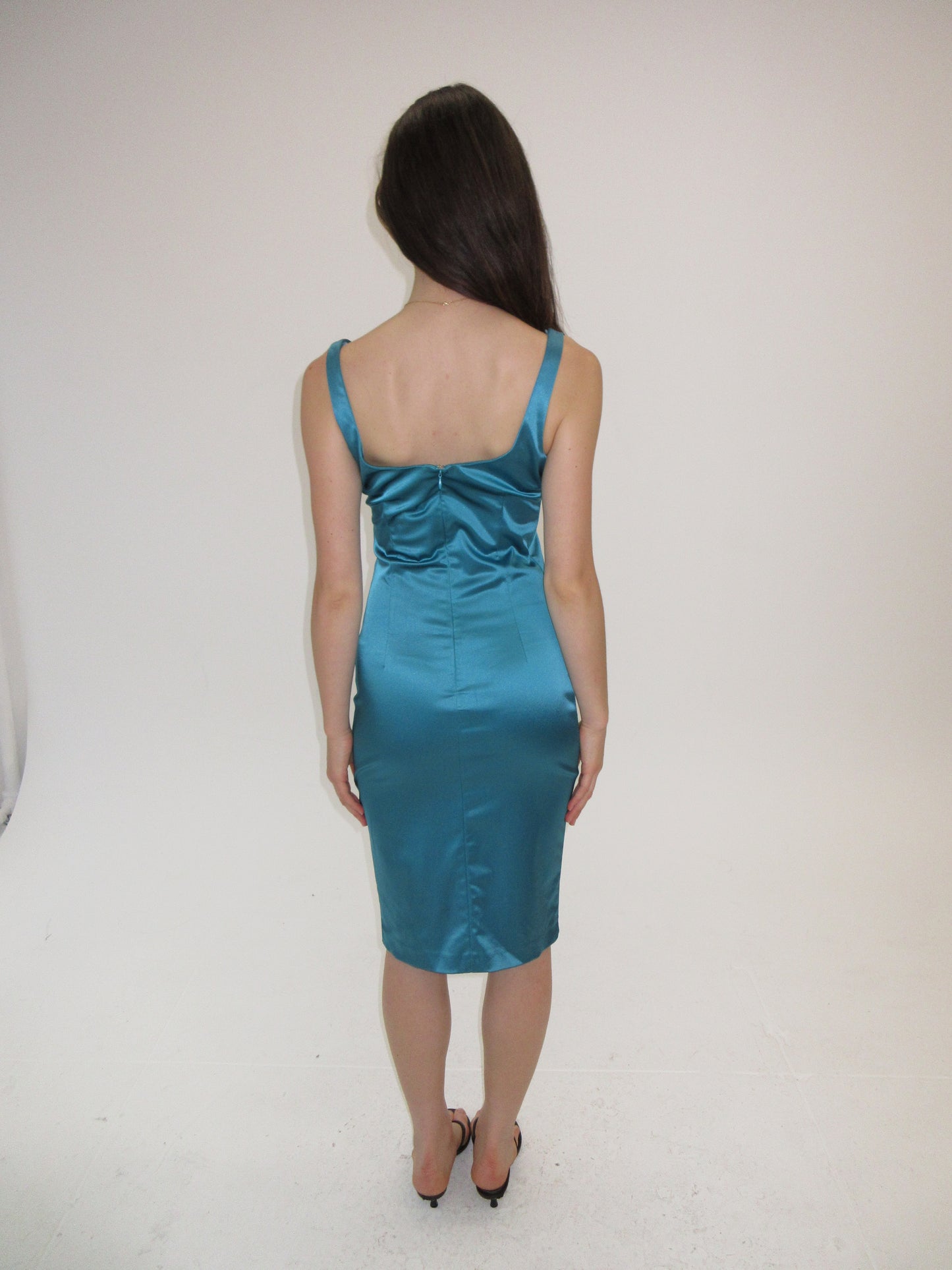 Vintage D&G turquoise dress