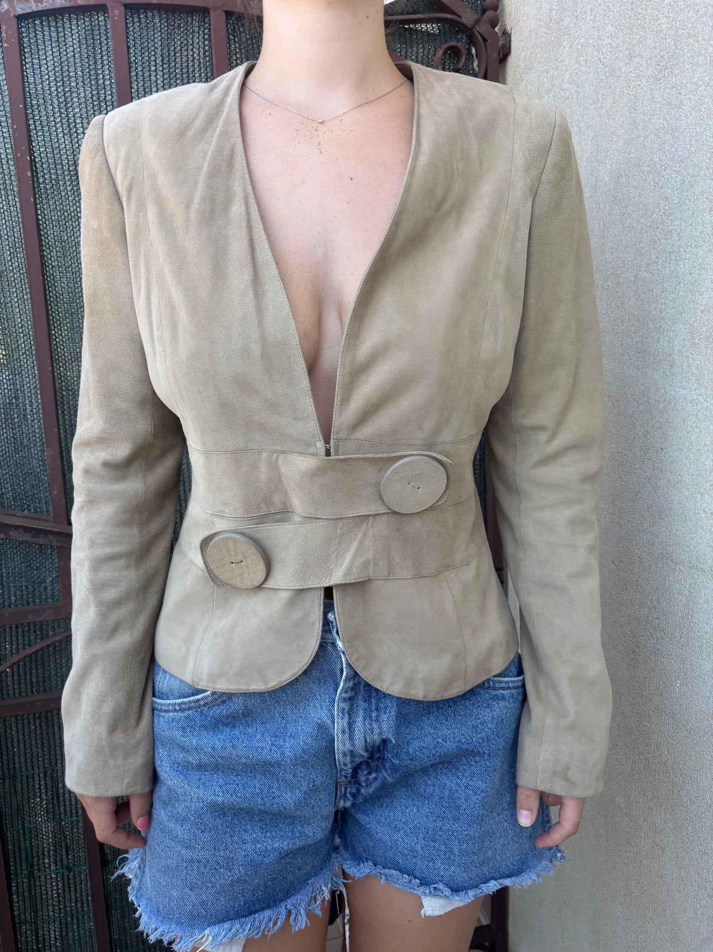 Valentino Suede Jacket