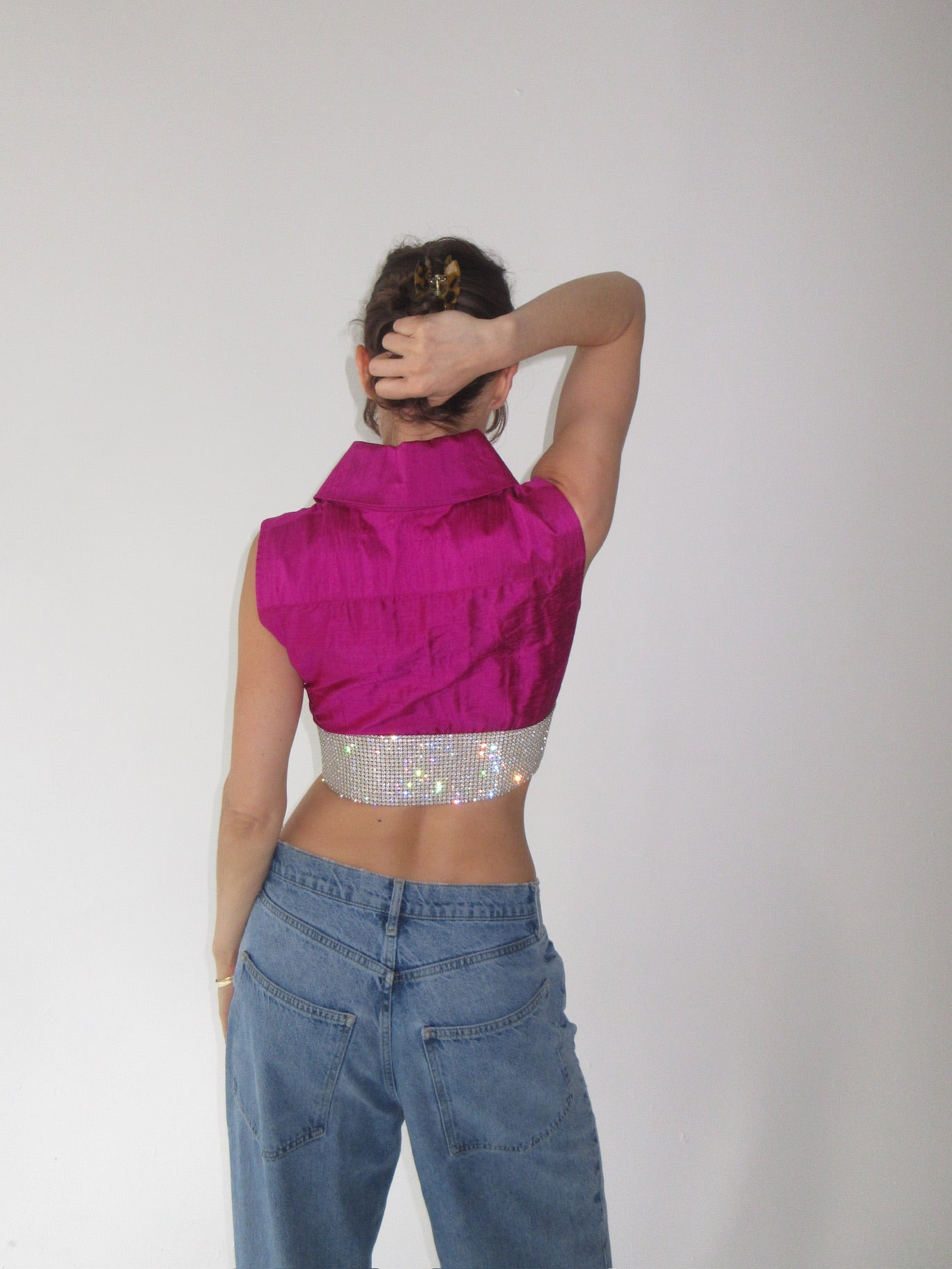 SS2000 Dolce Gabbana crystal top