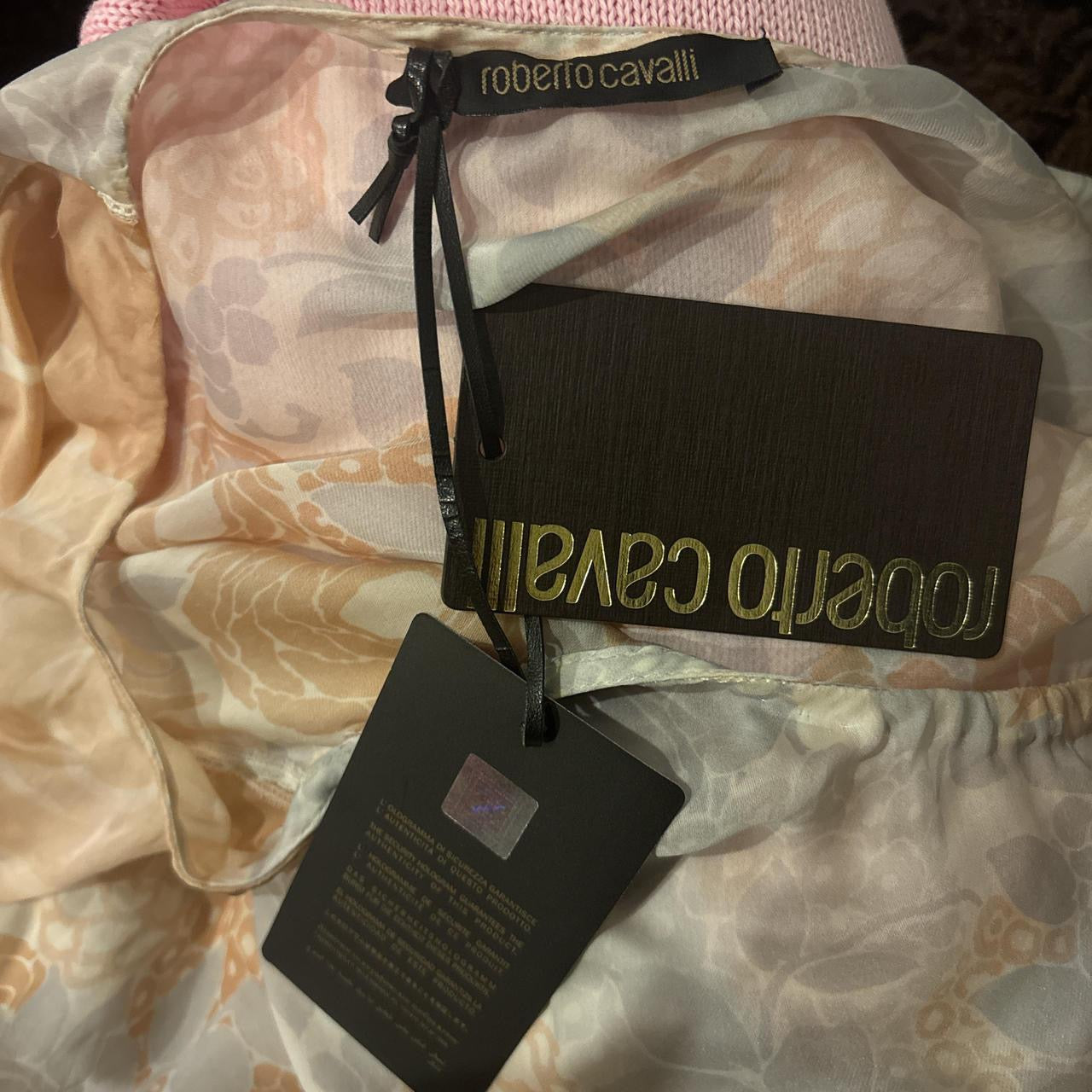 Roberto Cavalli silk dress