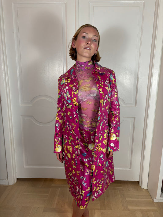 Vintage D&G Butterfly Print Jacket