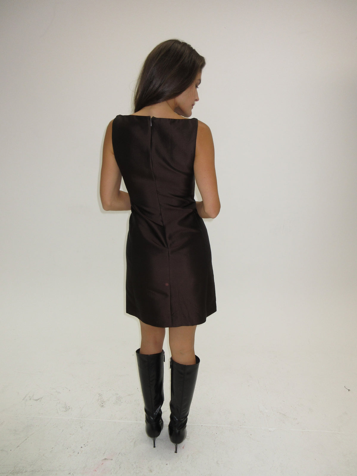 Vintage Prada brown dress