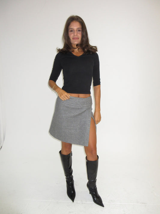 1999 Miu Miu wool skirt