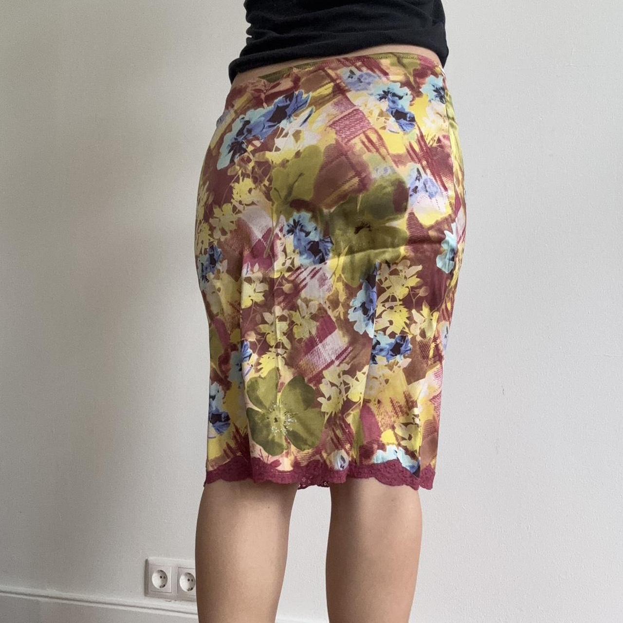 Dior by Galliano silk skirt