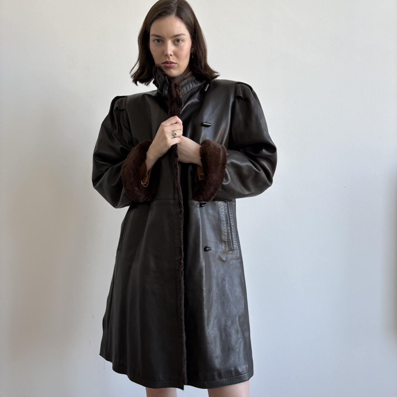 YSL Fourroures Lamb Skin Coat