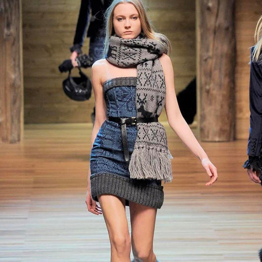 D&G 2010 Patterned Dress