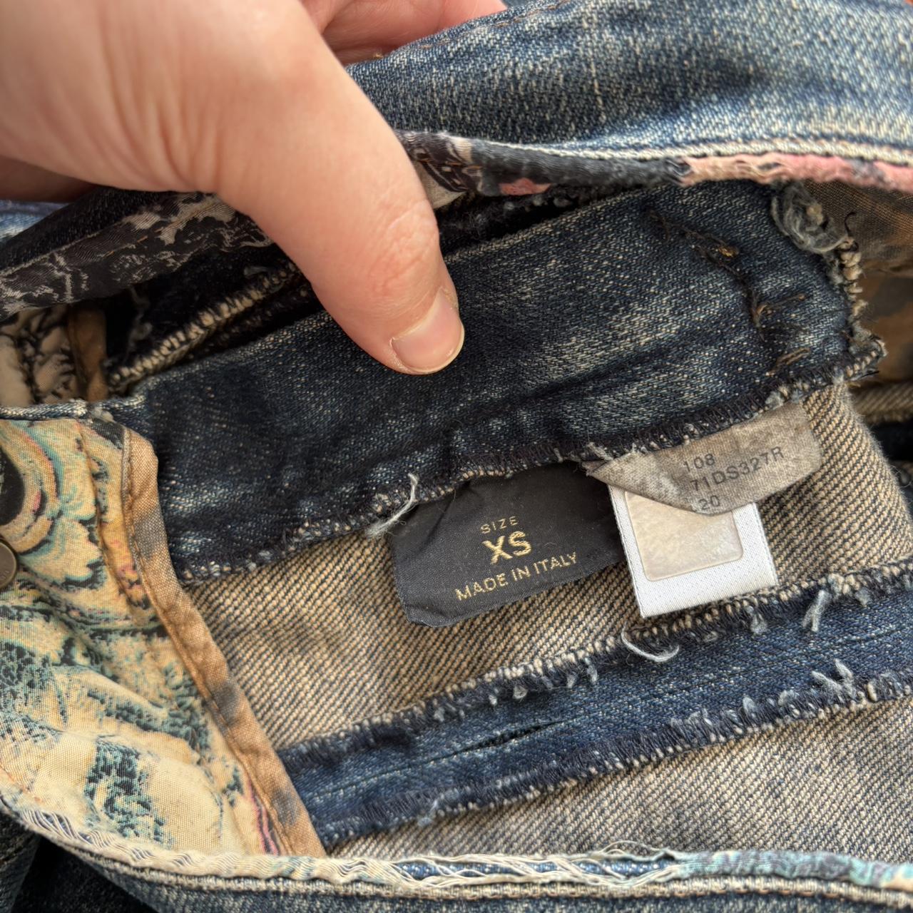 Vintage Roberto Cavalli Jean Mermaid Skirt