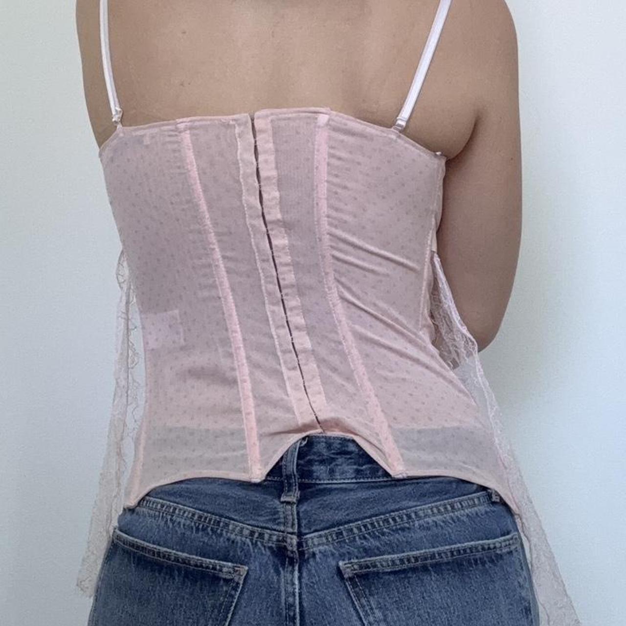 pink Valentino R.E.D. Corset