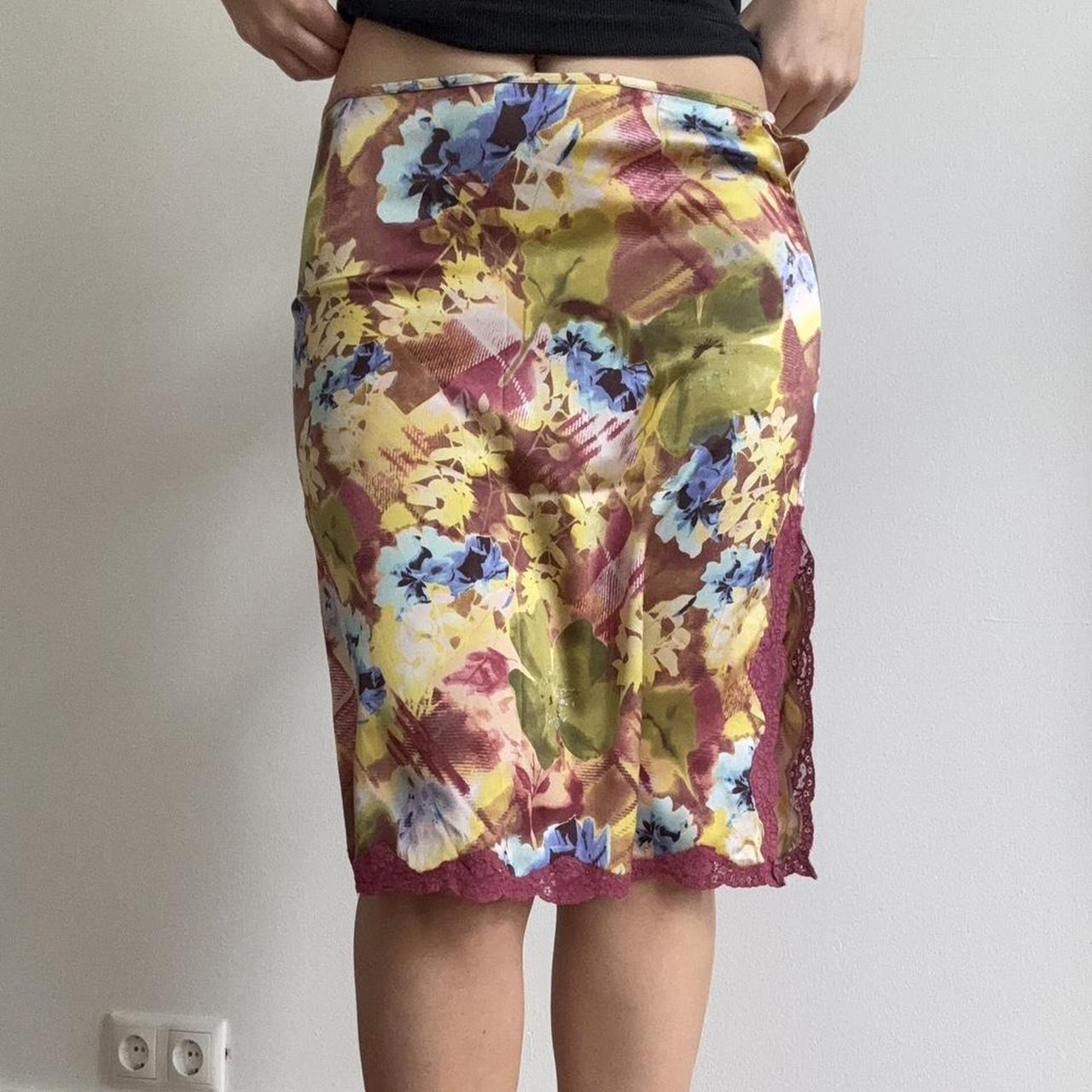 Dior by Galliano silk skirt