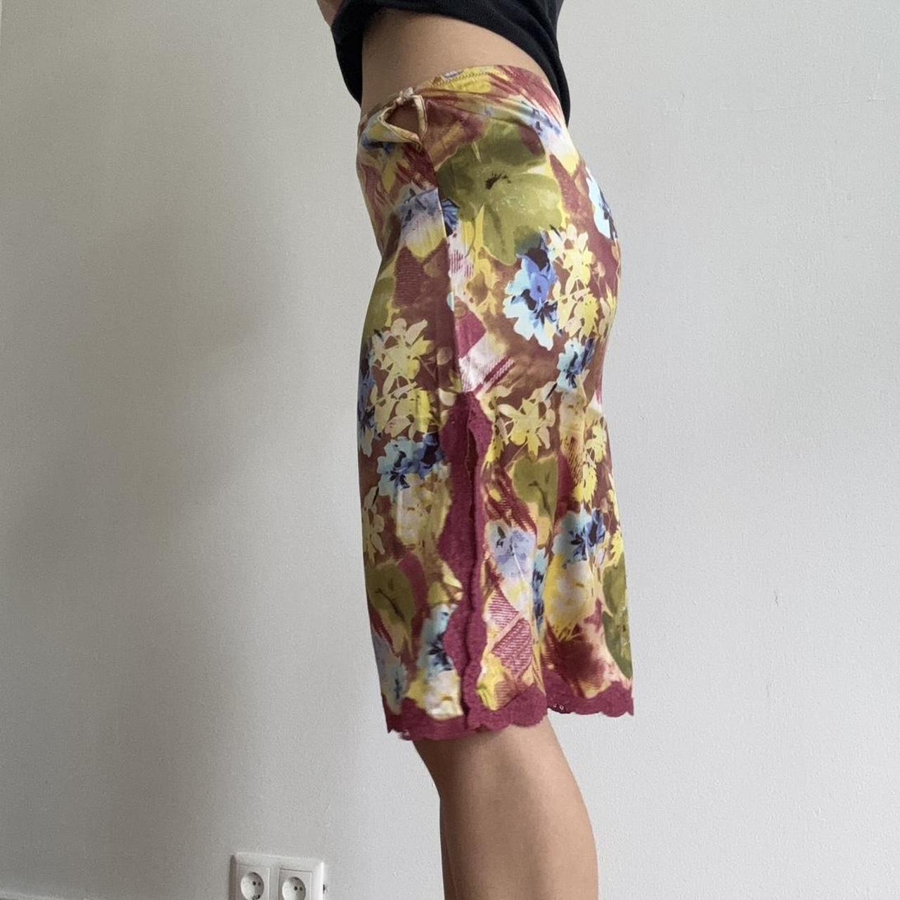 Dior by Galliano silk skirt