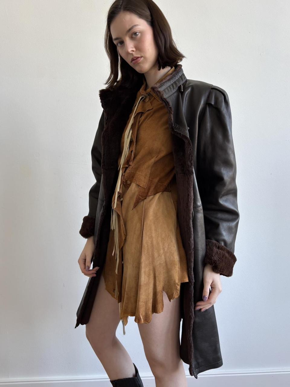 YSL Fourroures Lamb Skin Coat