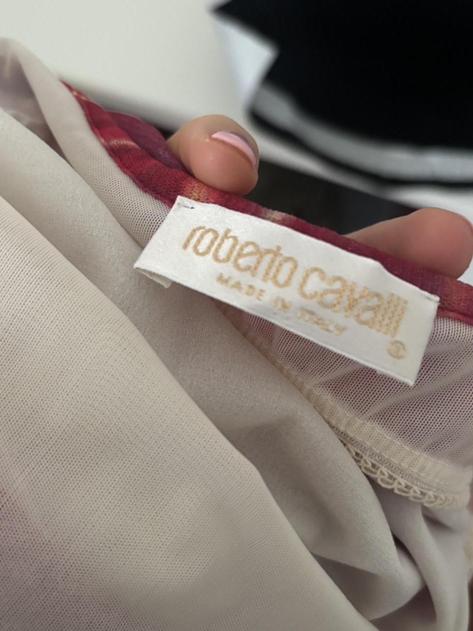 SS 2000 Roberto Cavalli Dress with Crystals