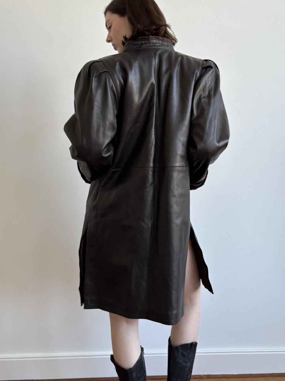 YSL Fourroures Lamb Skin Coat