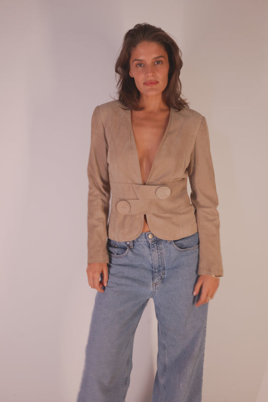 Valentino Suede Jacket