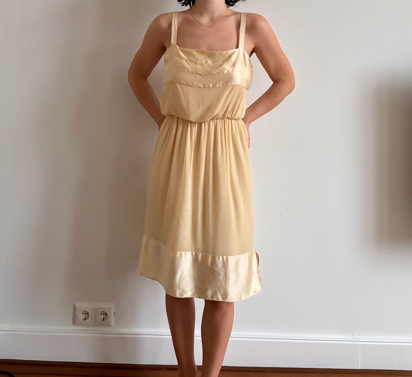 SS1995 Chloe by Karl Lagerfeld runway dress