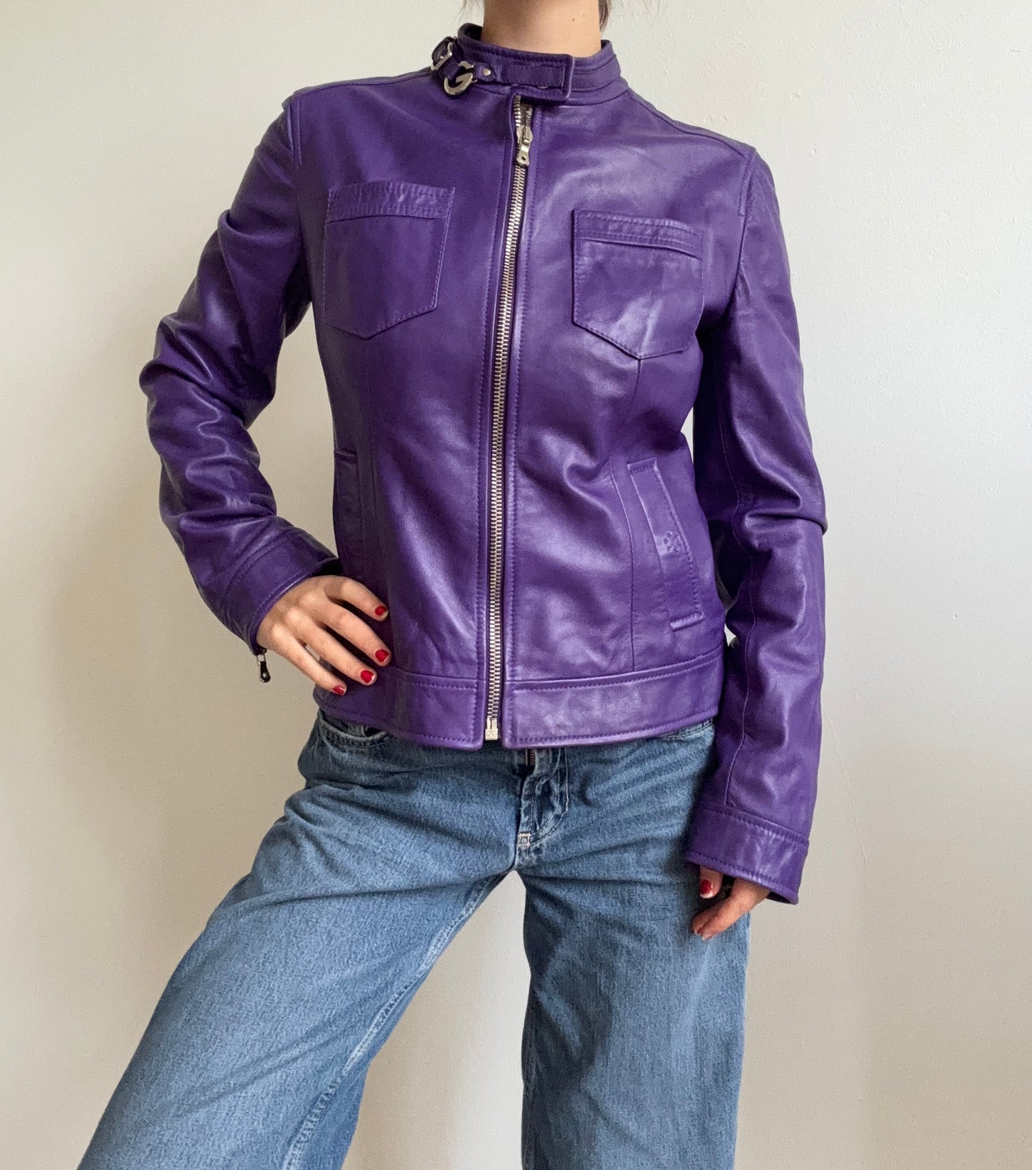 Vintage Dolce & Gabbana leather jacket