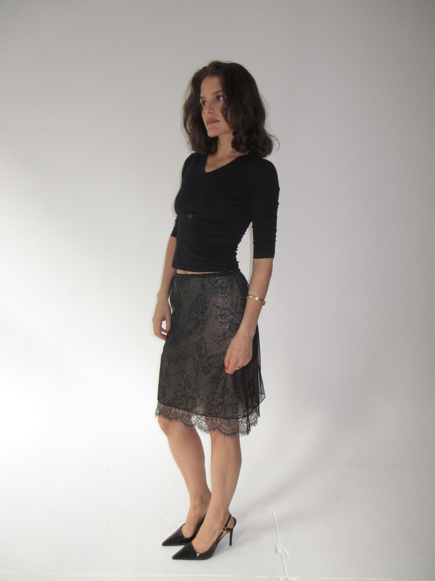 SS1999 Gucci by Tom Ford runway skirt