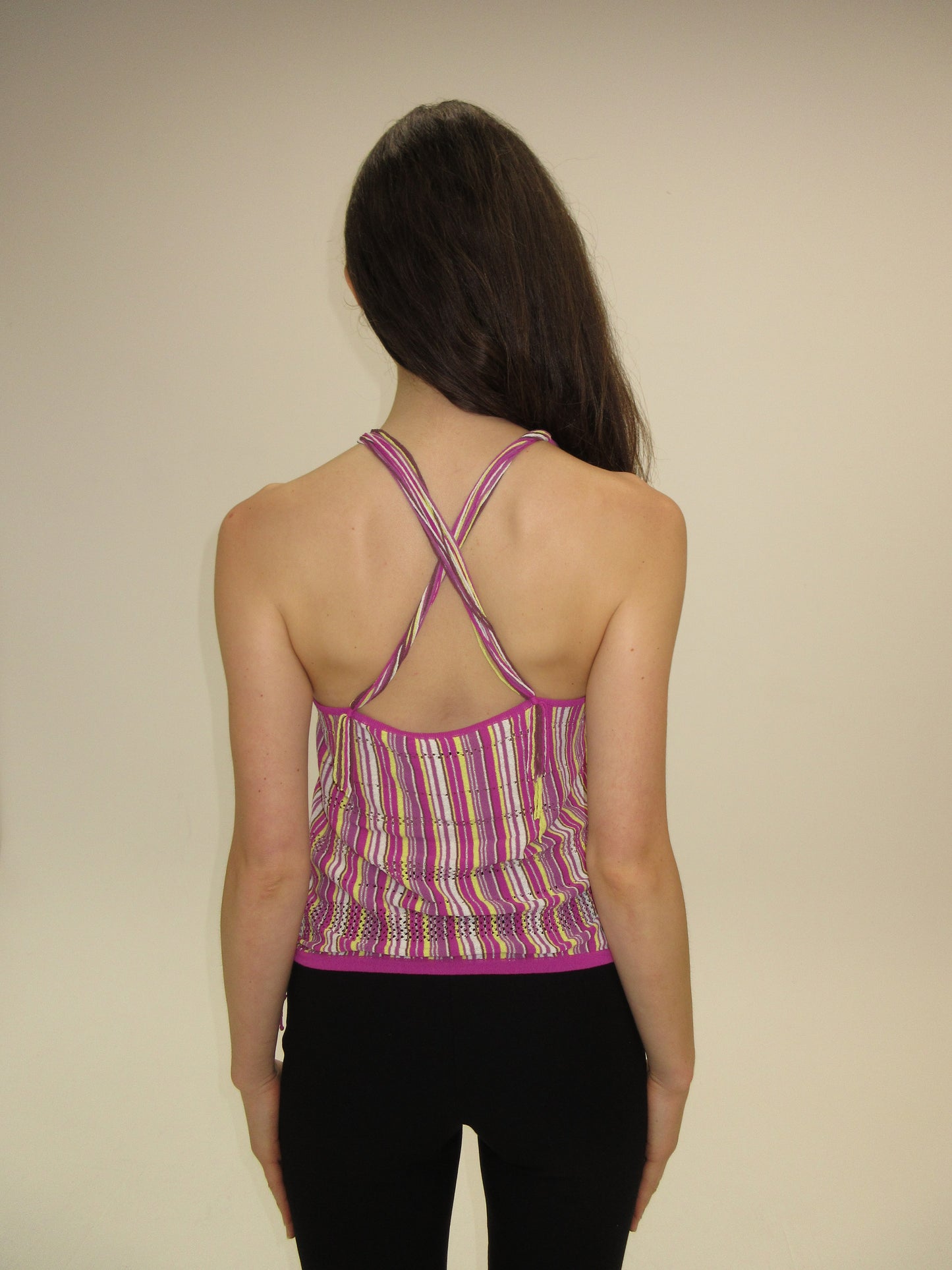 Escada Knit & Beaded Top