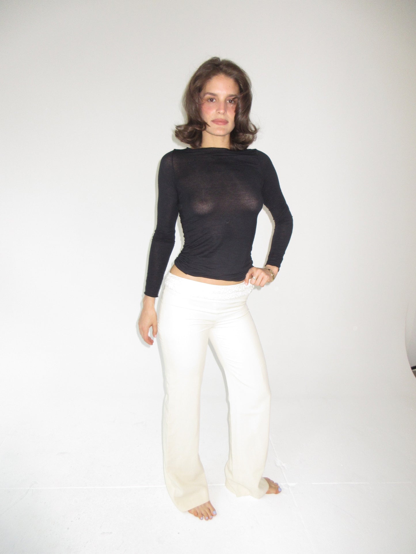 Vintage Valentino beaded pants