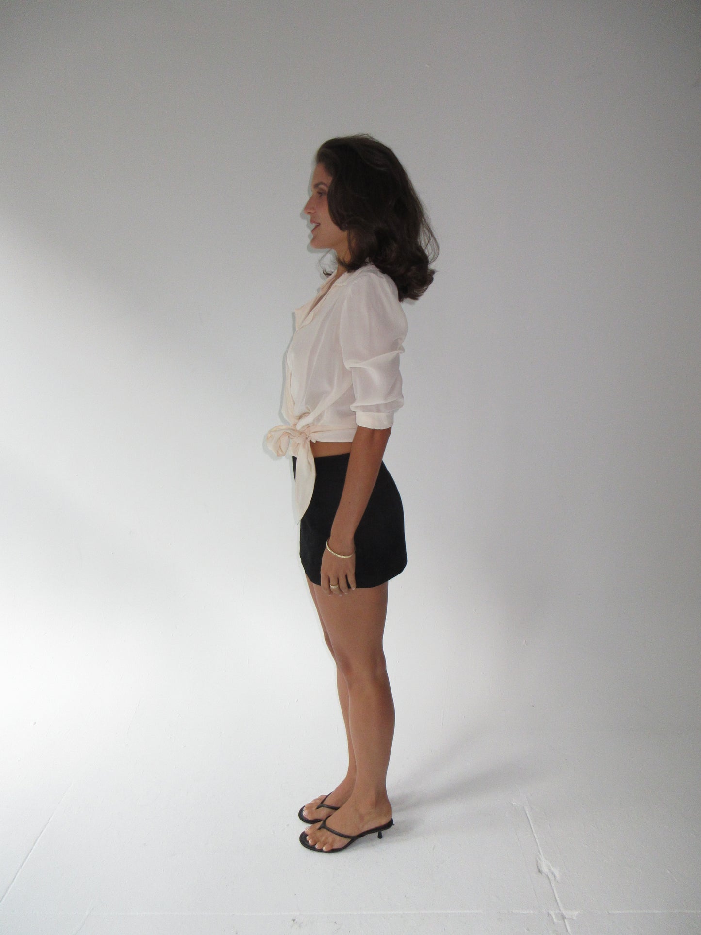 Vintage Ekyog Lolita Lempicka silk wrap top
