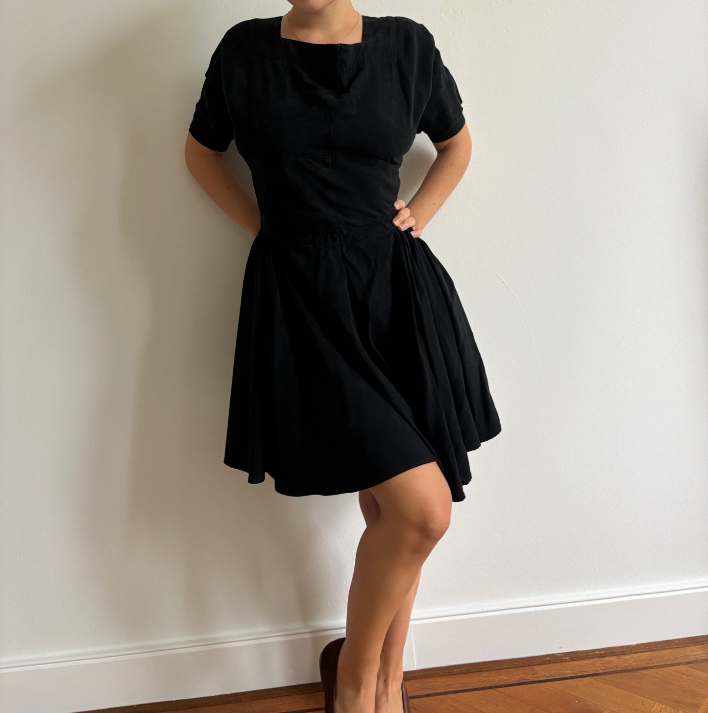 SS1988 Alaia cinched dress