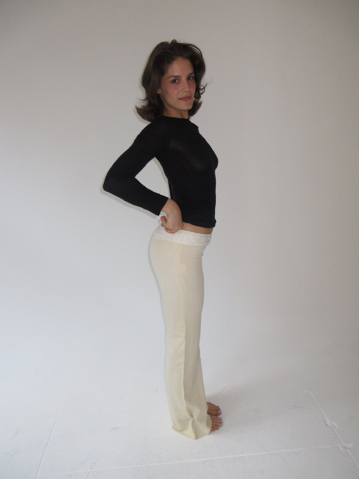 Vintage Valentino beaded pants