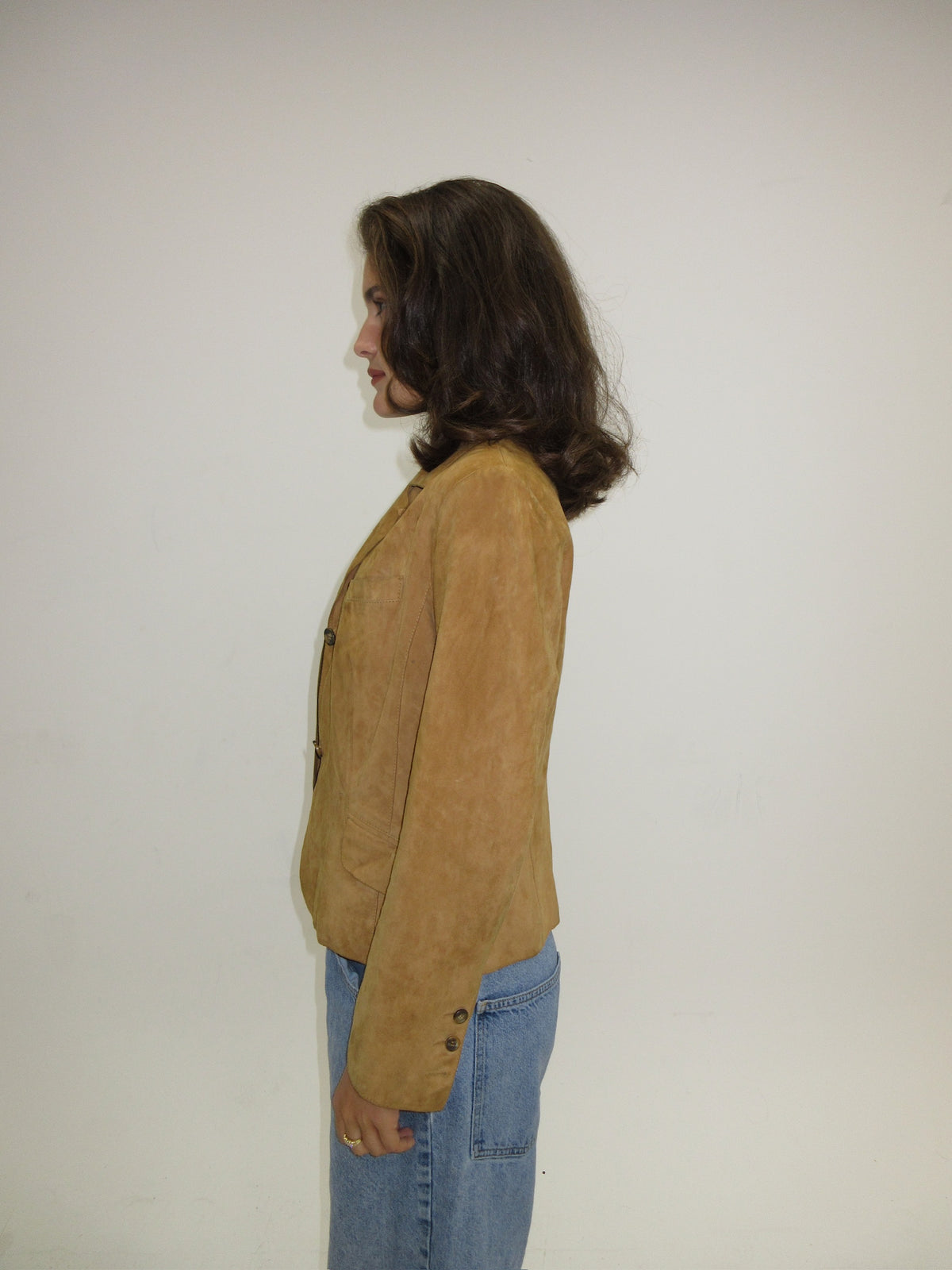 Vintage D&G suede jacket