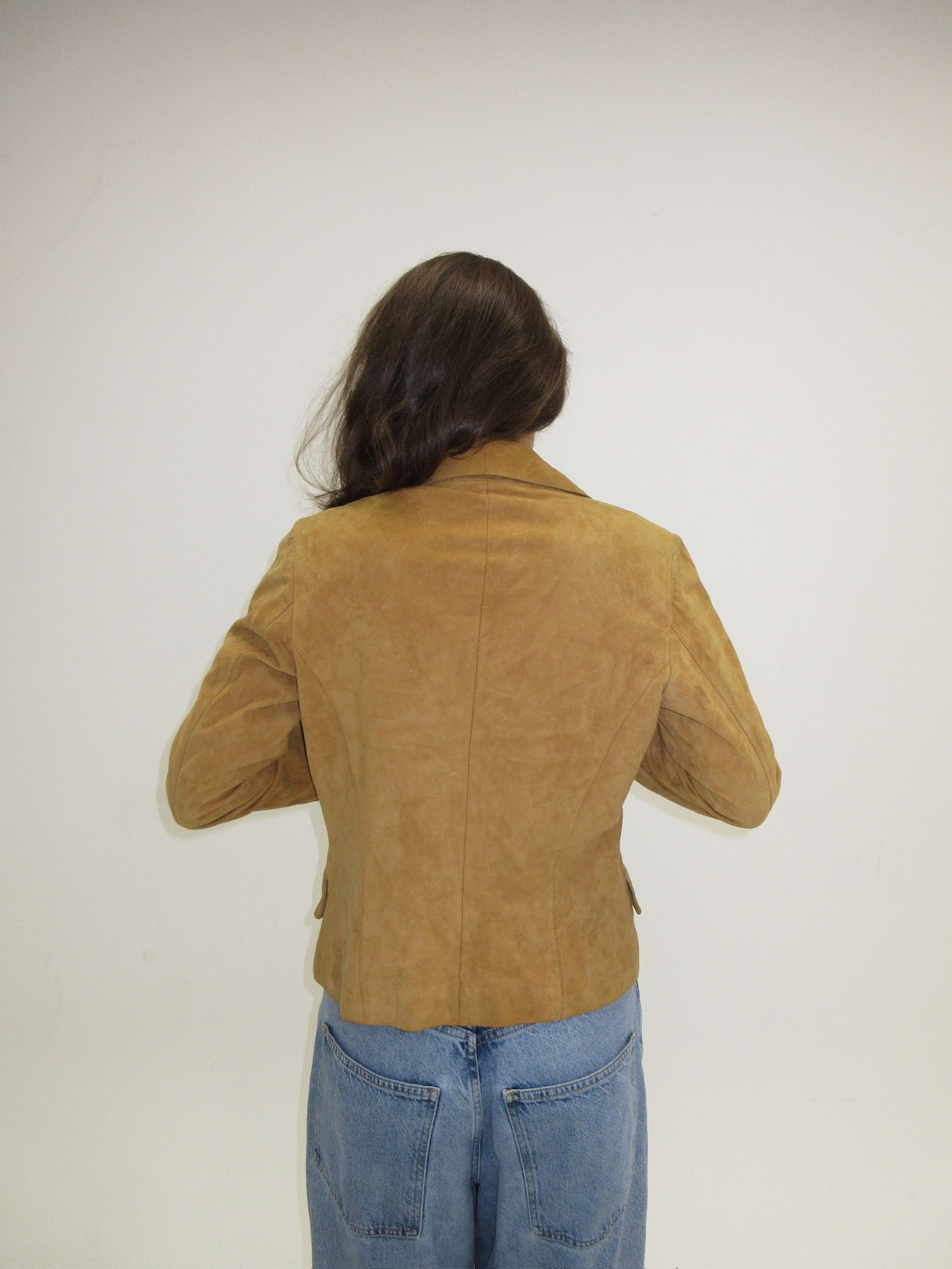 Vintage D&G suede jacket