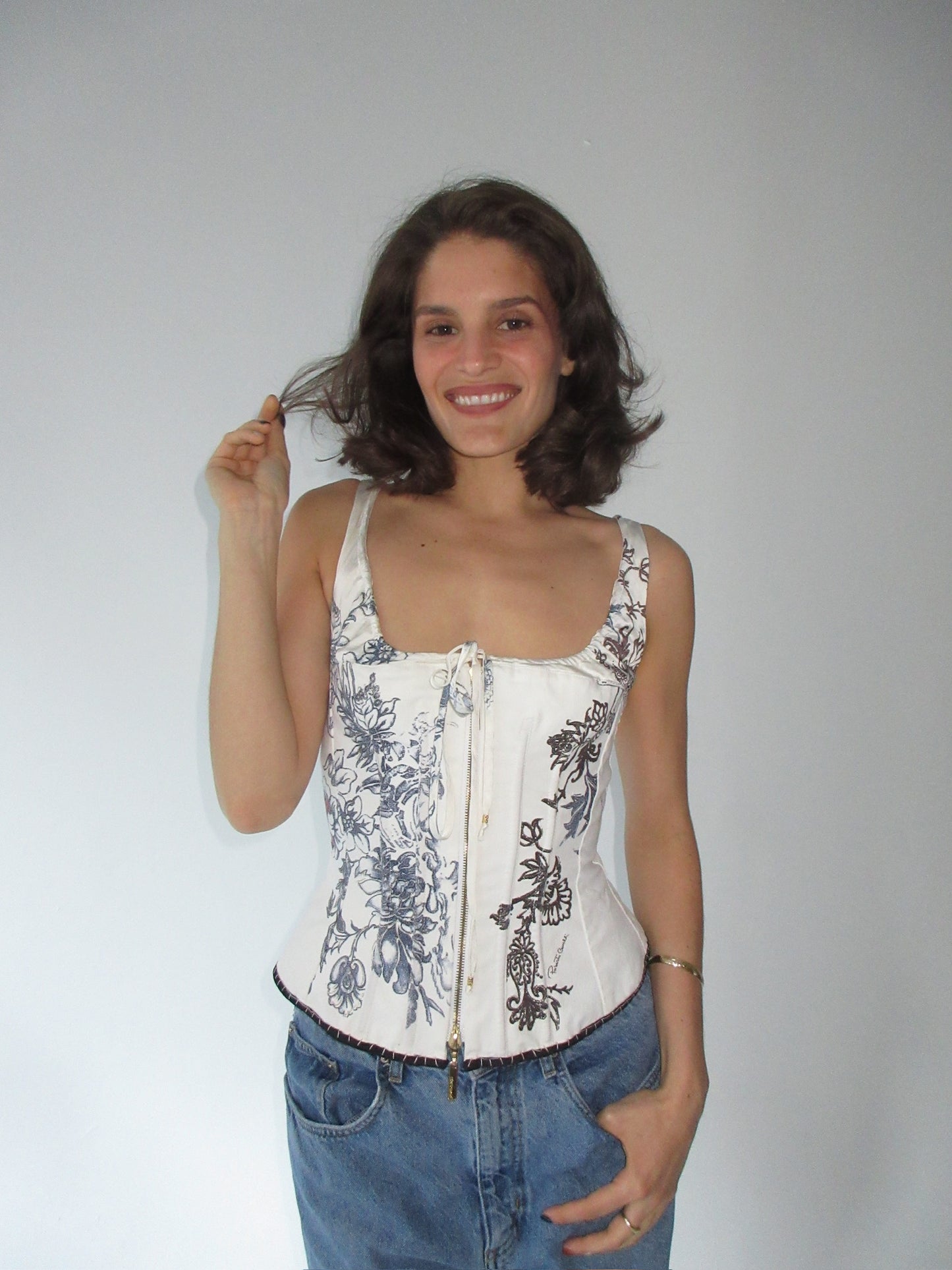 SS2003 Roberto Cavalli tattoo corset