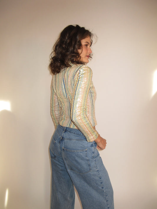 SS1997 Emporio Armani sequined runway jacket