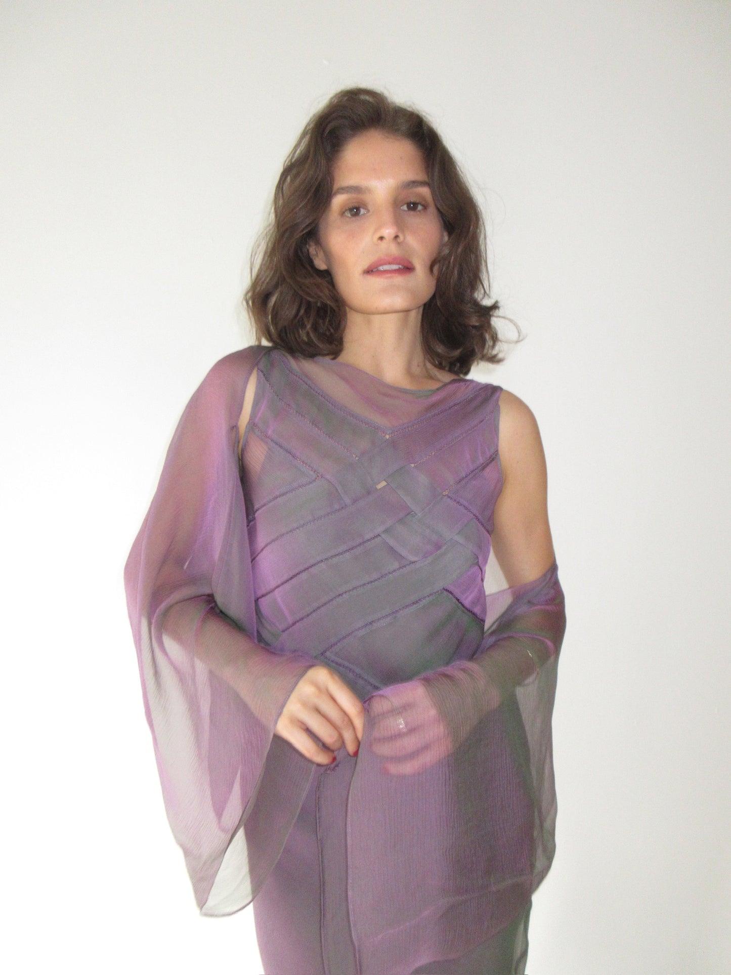 SS1998 Alberta Ferretti silk dress